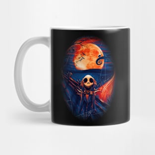 Graphic Skellington Art Character Mug